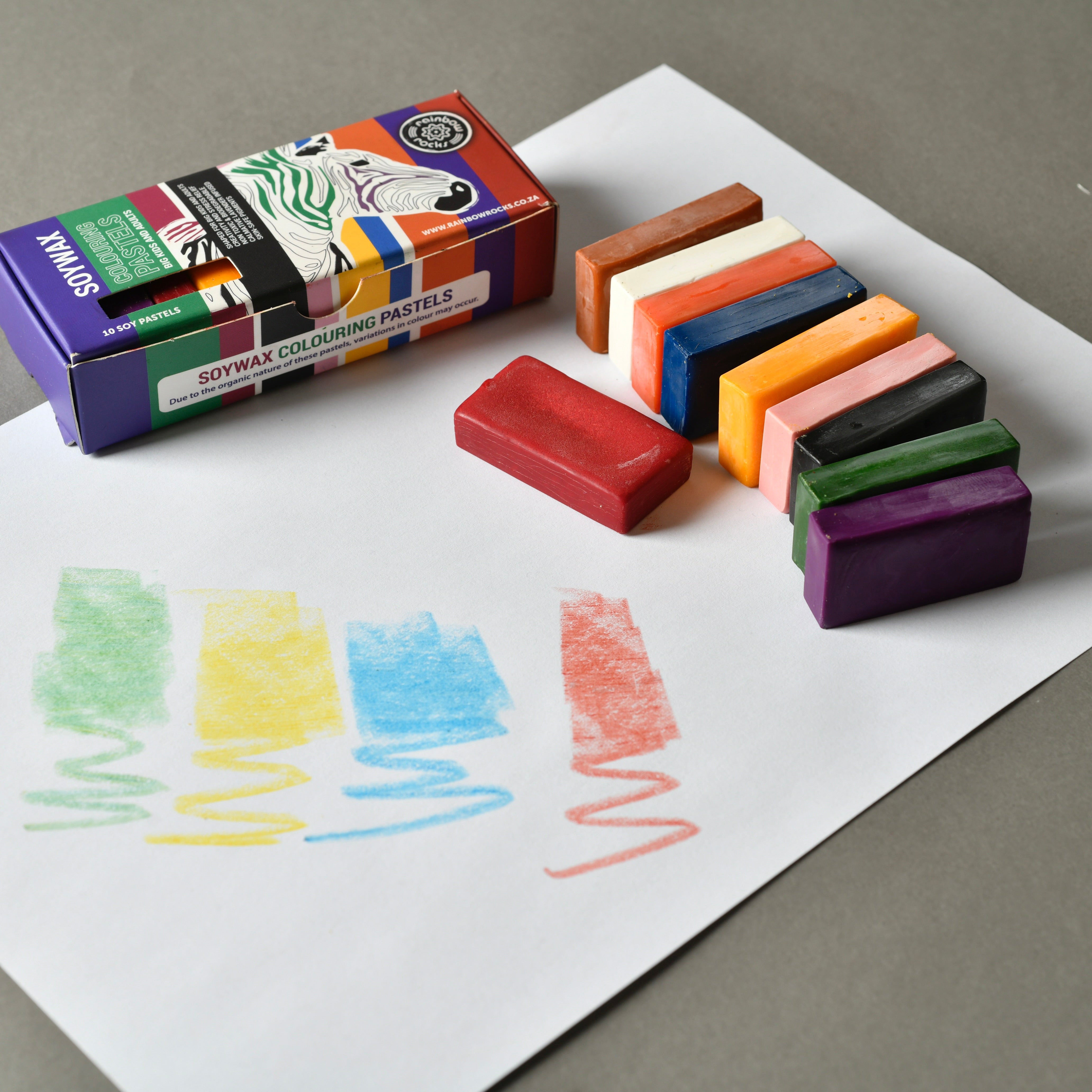 Soy Crayons and Soy Pastels
