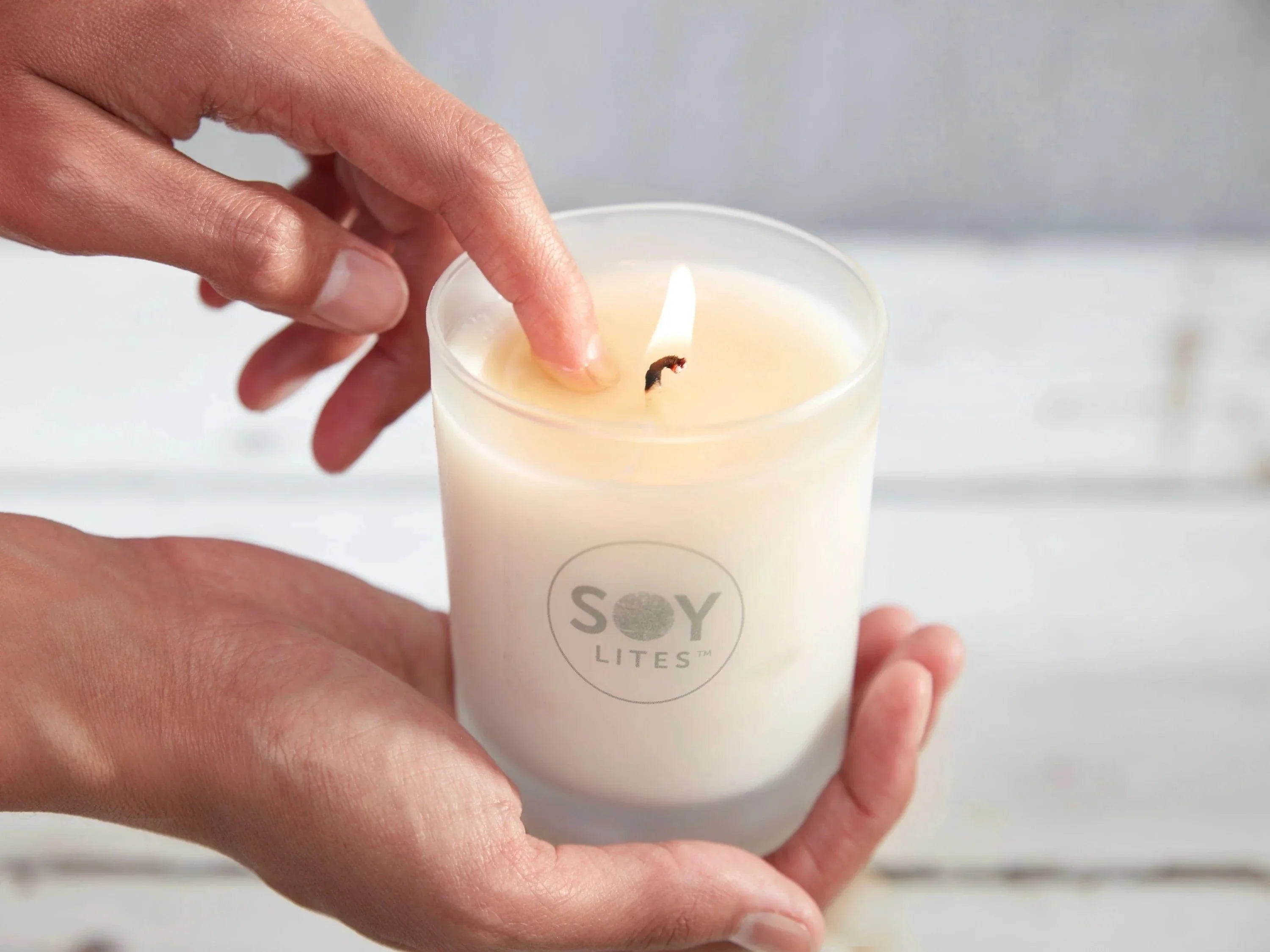 SoyLites Classic Soy Candle Burning