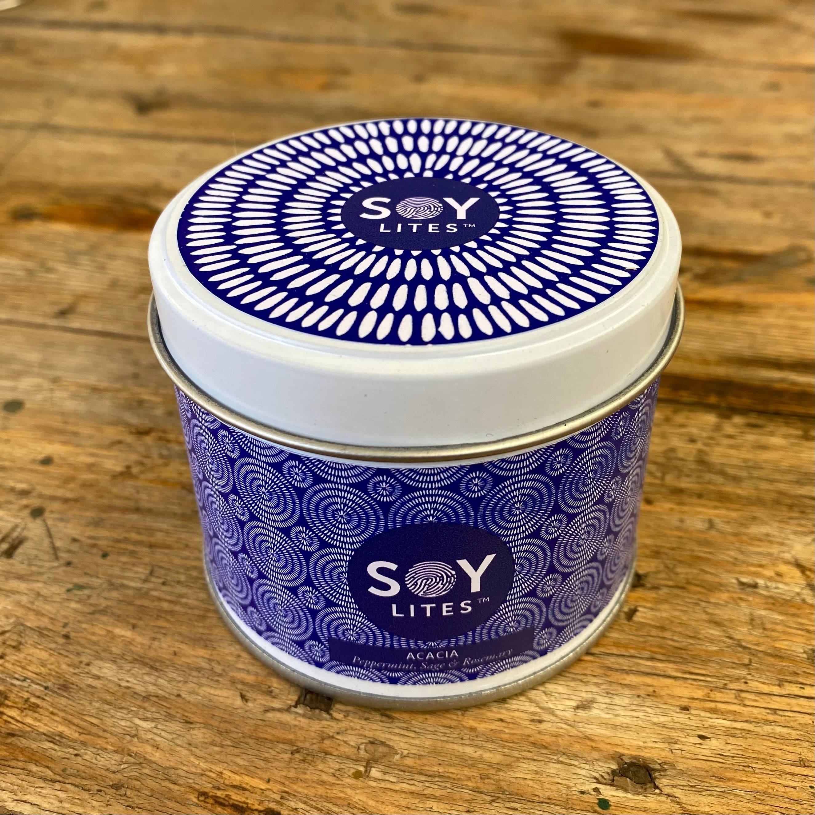 SoyLites Maxi Travel Lites 200ml Acacia Maxi-Lite 200ml with Peppermint, Sage and Rosemary