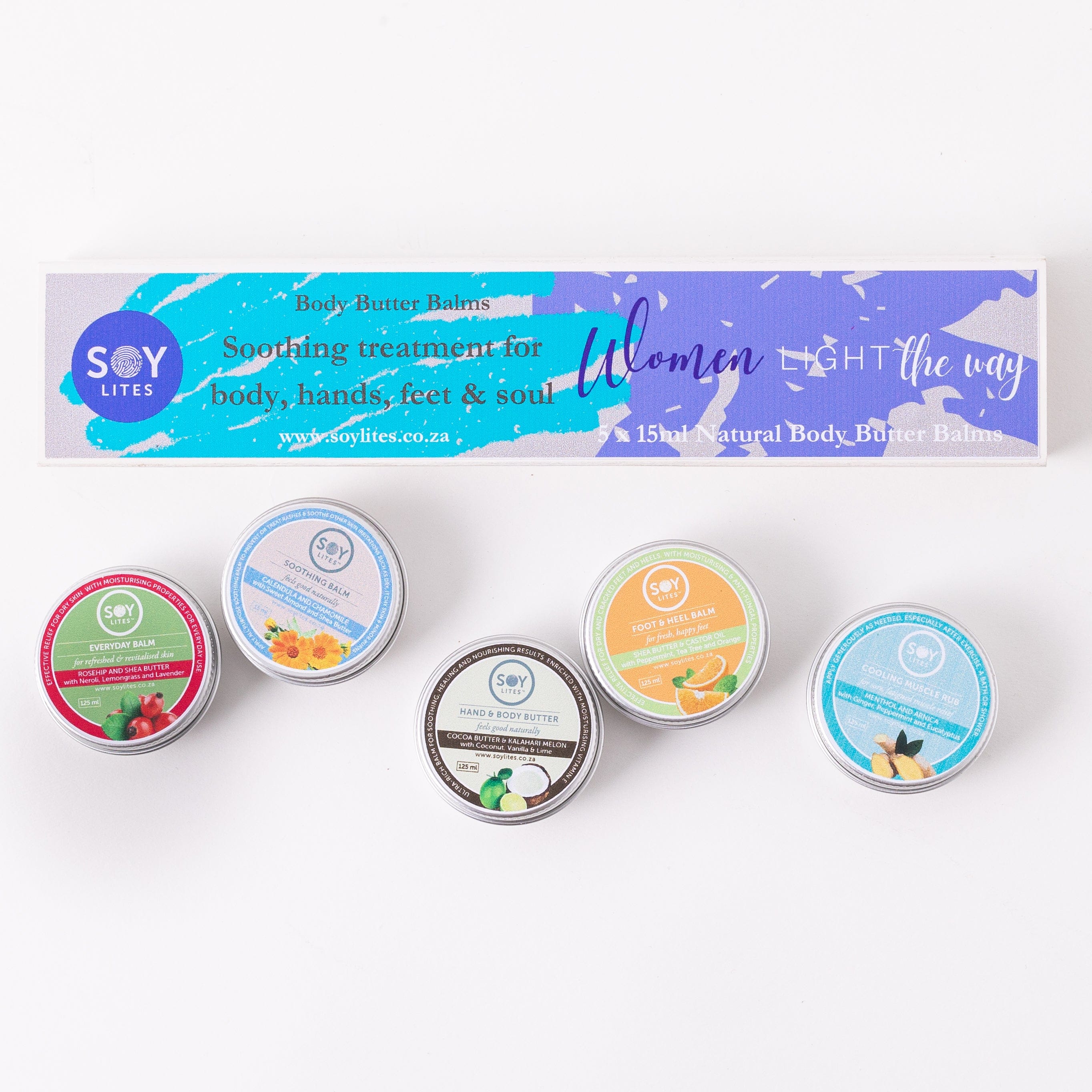 SoyLites 15ml SoyBalm Balm Body Butter Balms Gift Pack