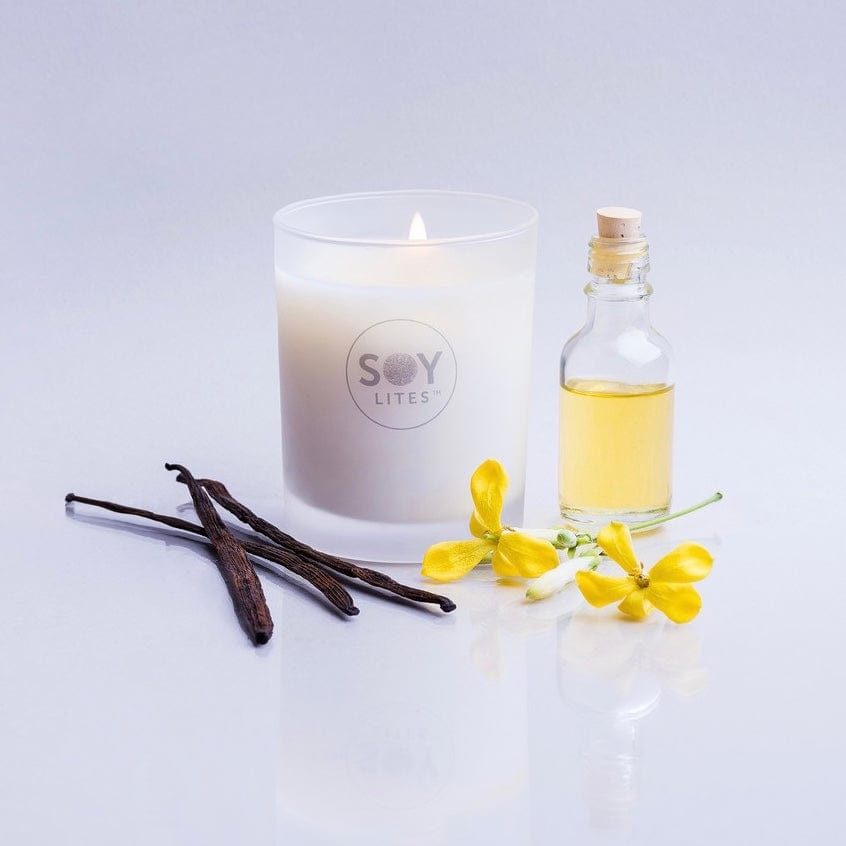 SoyLites Soy Aromatherapy Tumbler 220 ml Decadence Tumbler Candle with Vanilla & Ylang Ylang