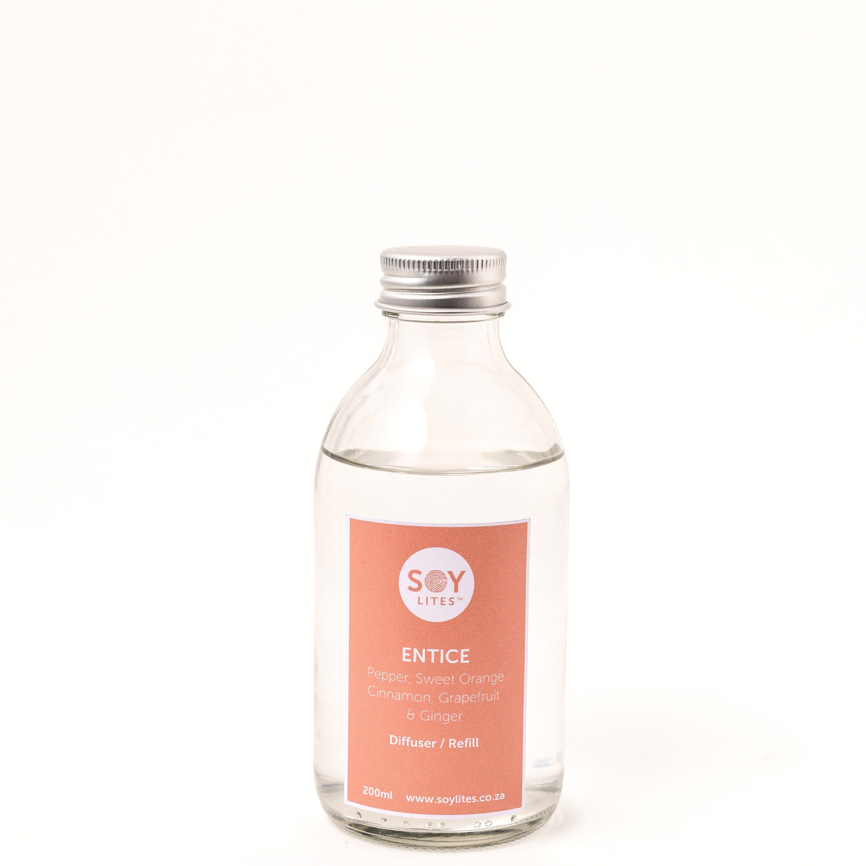 SoyLites Diffuser Refills Entice Diffuser Refill 200ml