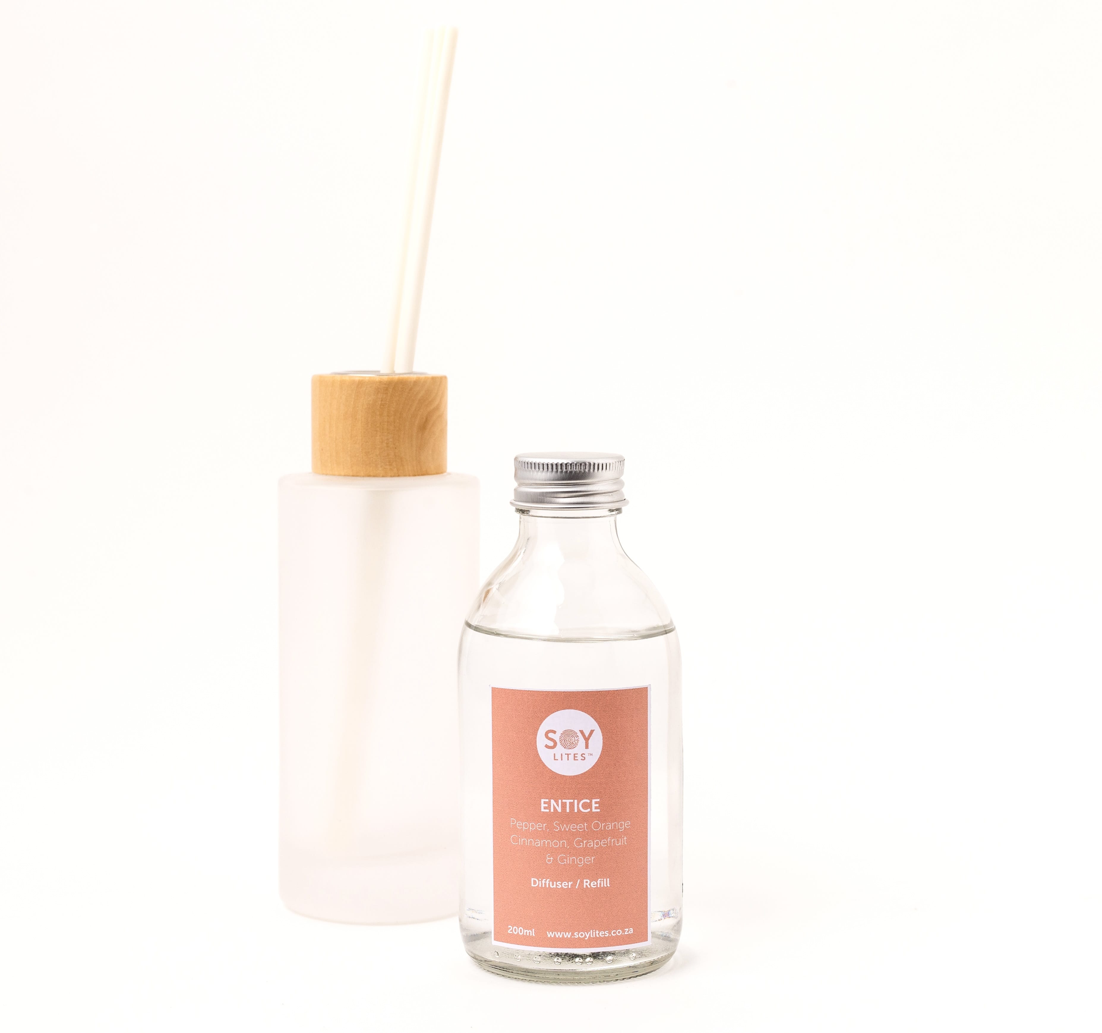 SoyLites Diffusers Entice Frosted Diffuser 200ml