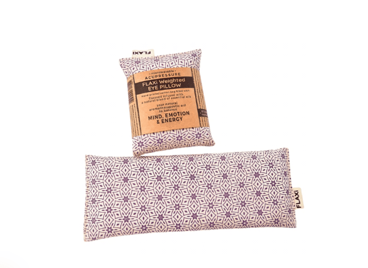 SoyLites Heat Packs Flaxi Weighted Eye Pillow Wisteria