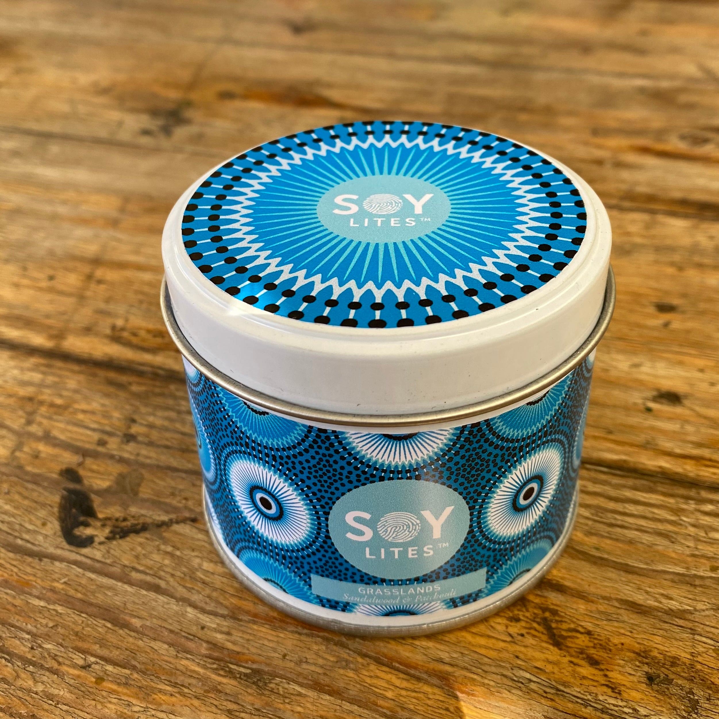 SoyLites Maxi Travel Lites 200ml Grasslands Maxi-Lite 200ml with Sandalwood and Patchouli