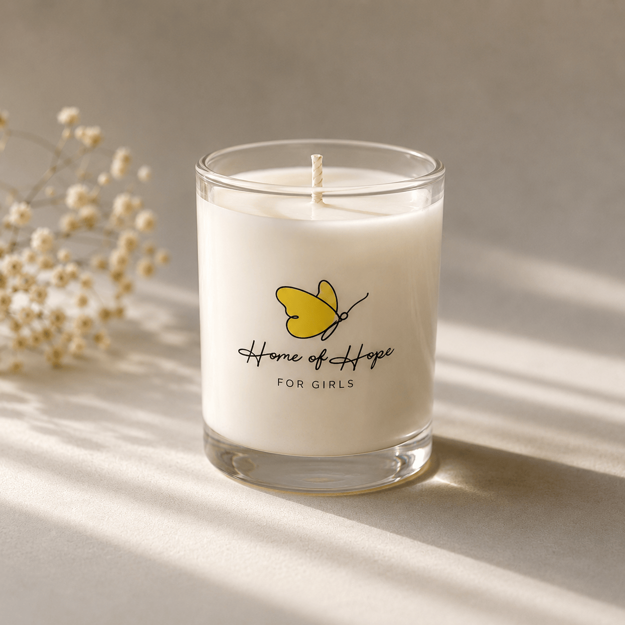 SoyLites Soy Aromatherapy Tumbler 220 ml Home Of Hope Soy Candle