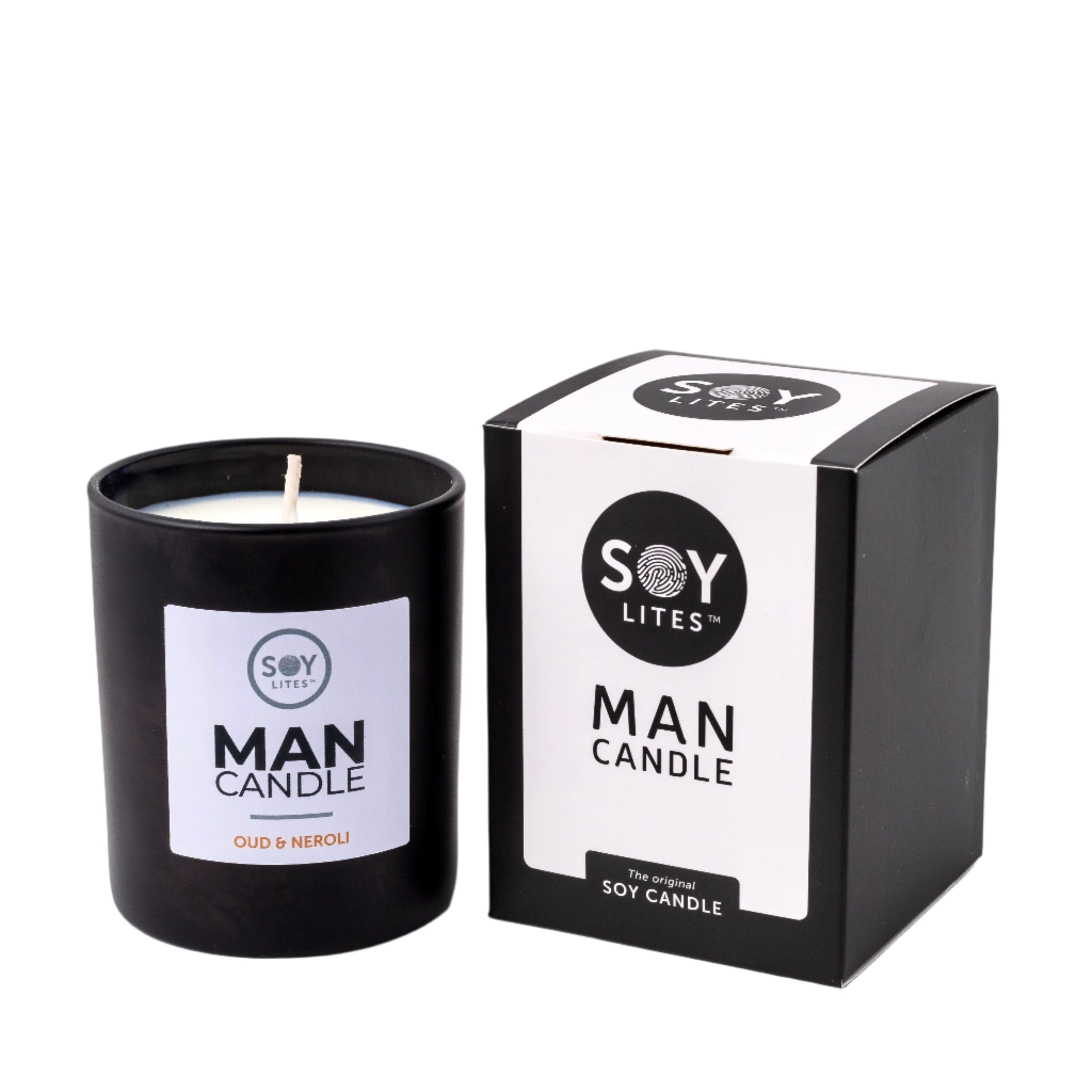 SoyLites Man Candle Man Candle with Oud and Neroli