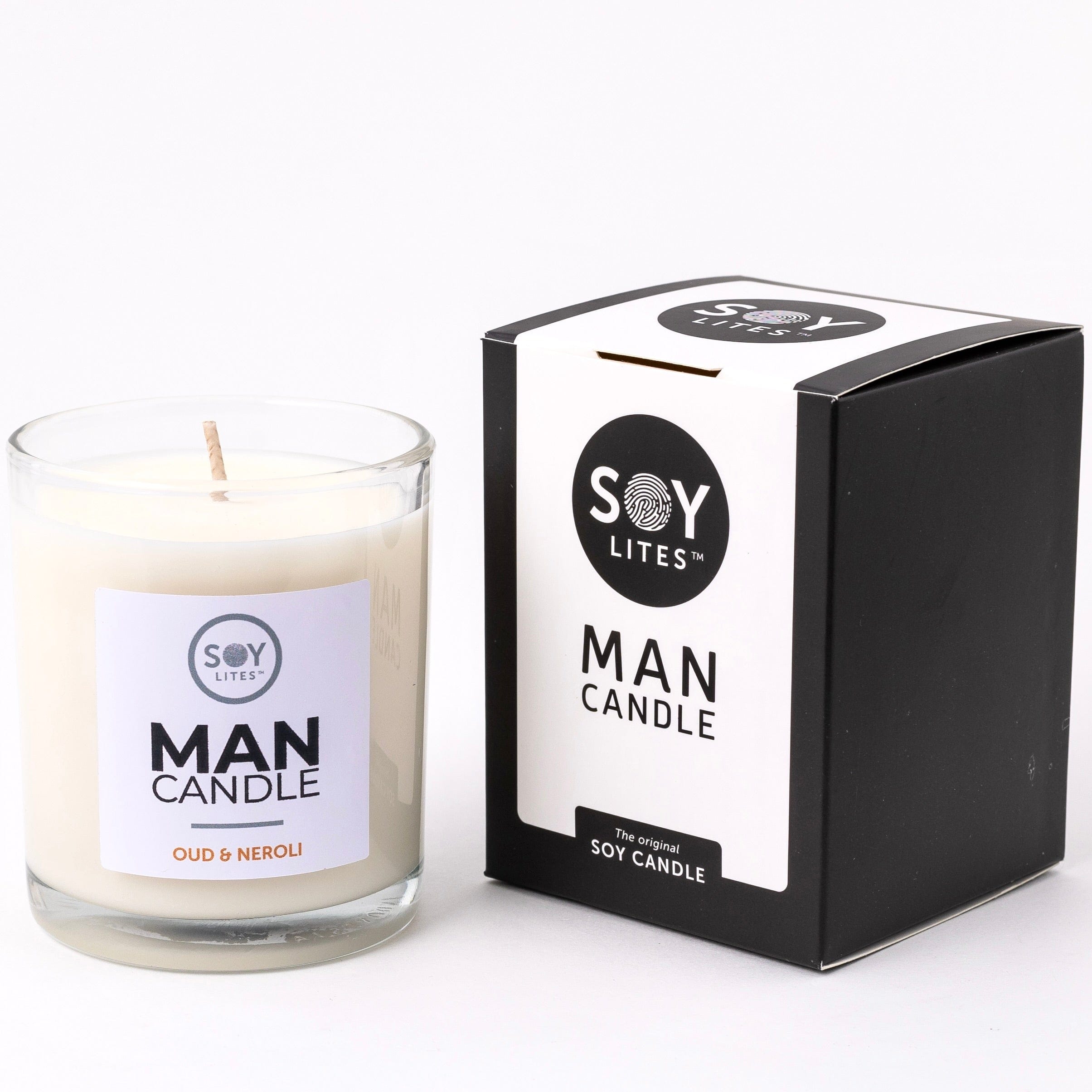 SoyLites Man Candle Man Candle with Oud & Neroli