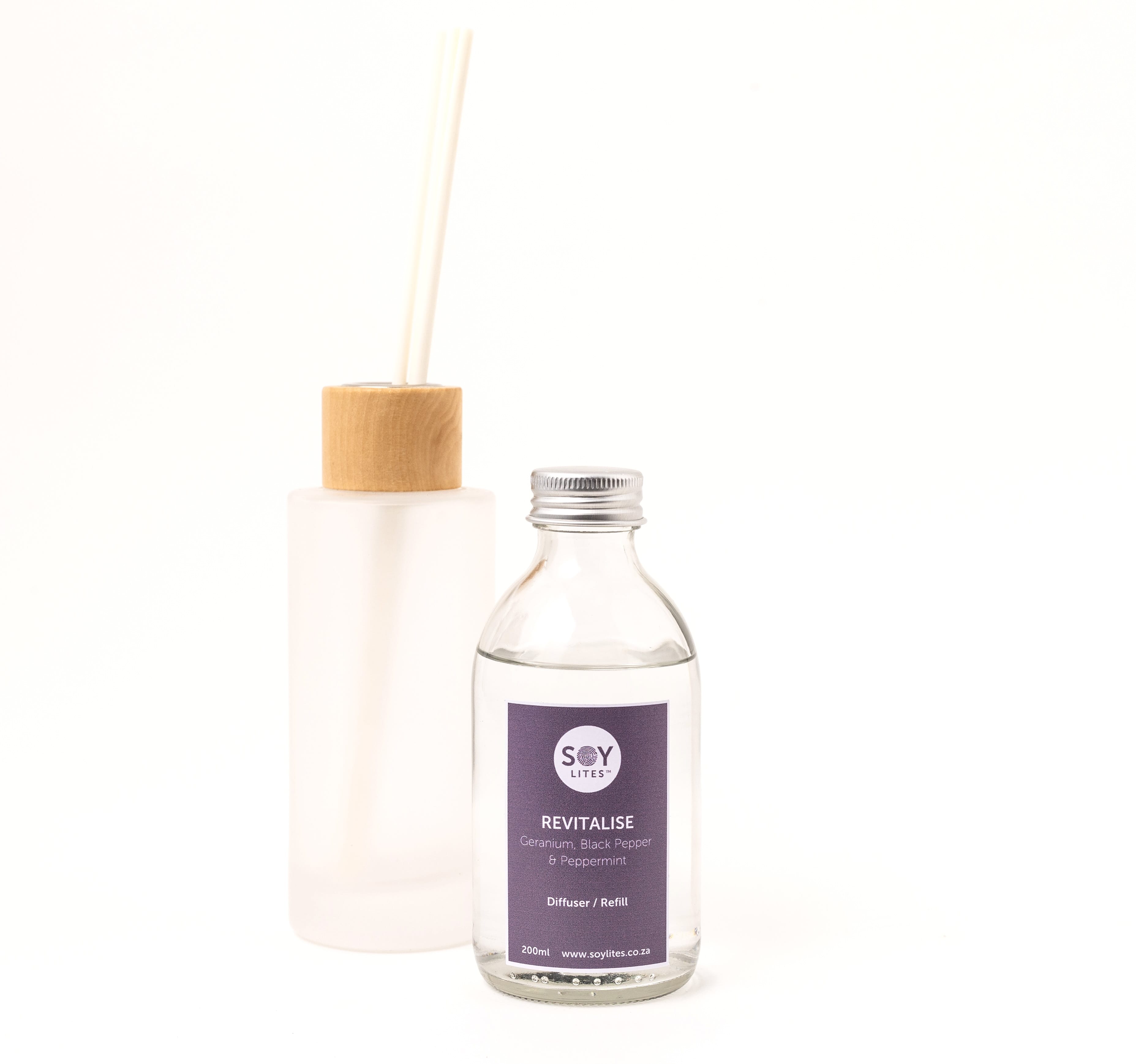 SoyLites Diffusers Revitalise Frosted Diffuser 200ml