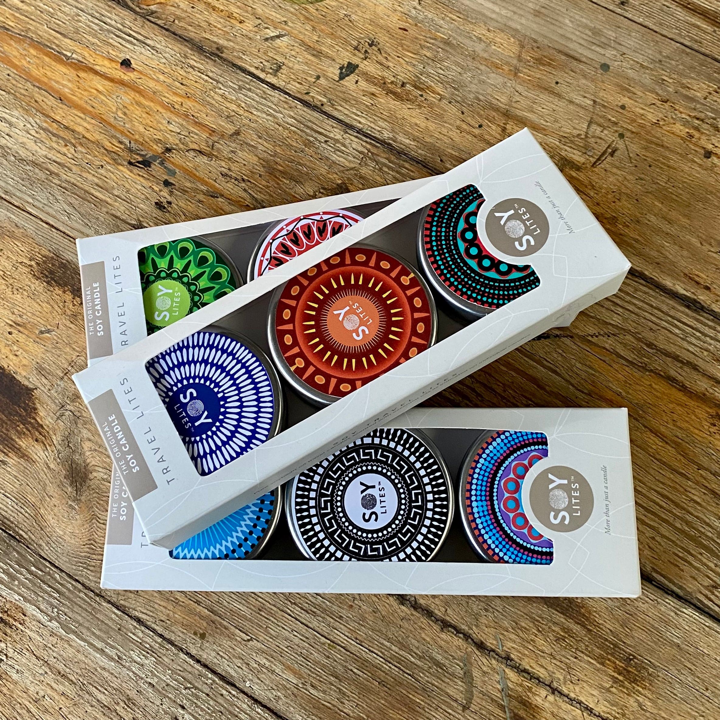 SoyLites Soy Travel-Lite 55ml Shweshwe Inspired Travel Lite 3x Pack