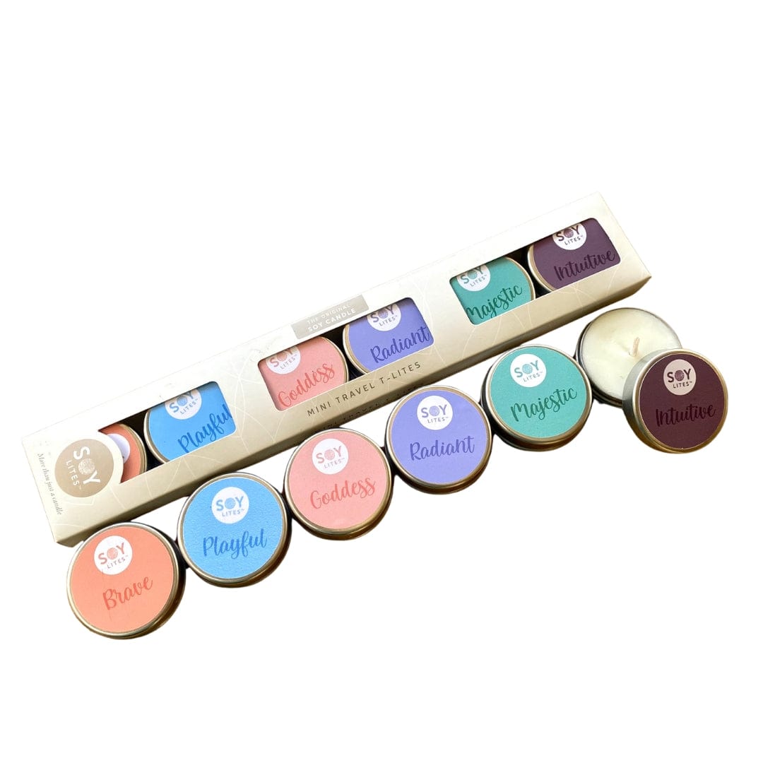 SoyLites Mini Travel Lites 15ml Woman Month Affirmation Mini Lites 6-Pack
