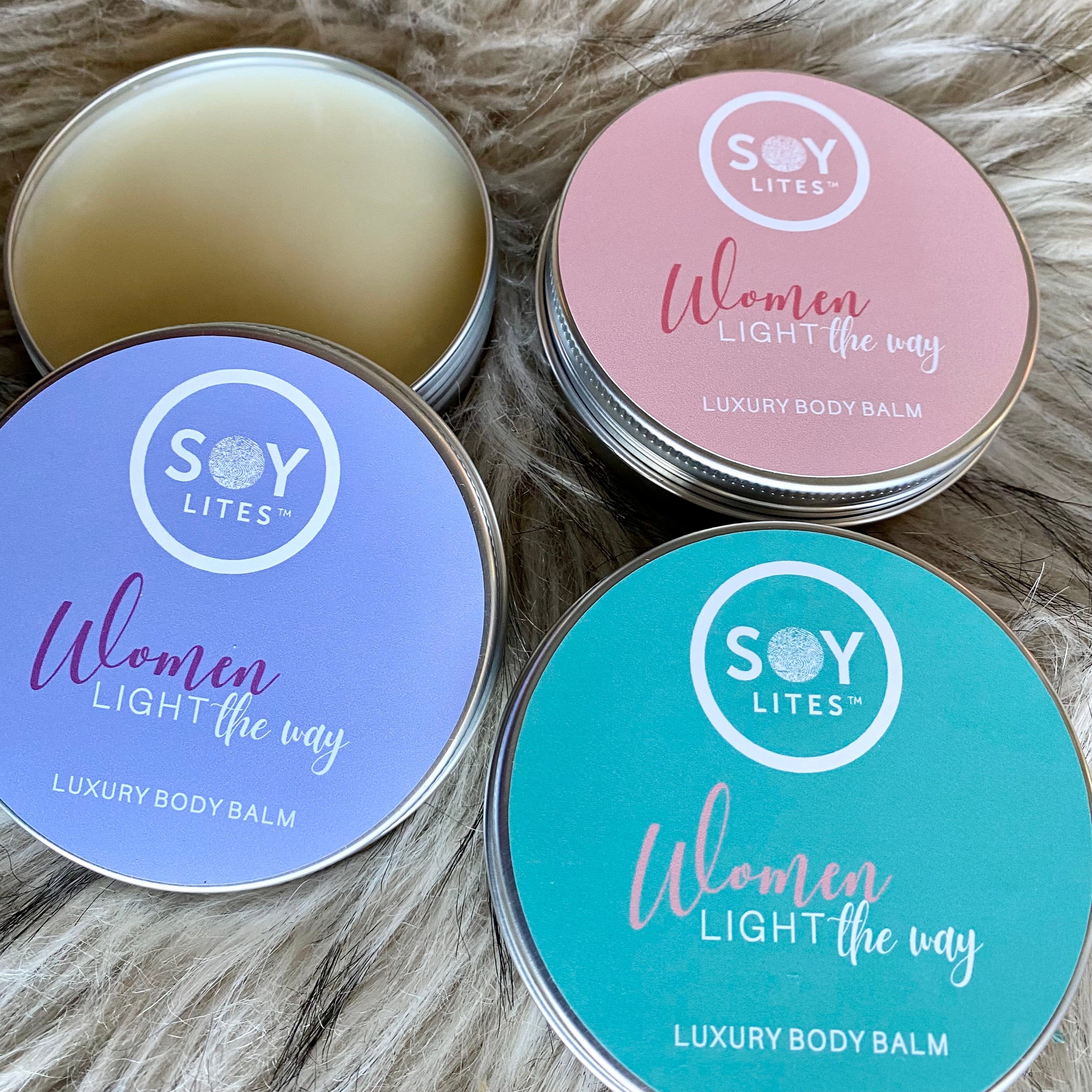 SoyLites Body Care Range Woman's Day Soy Body Balm Positivity 120ml