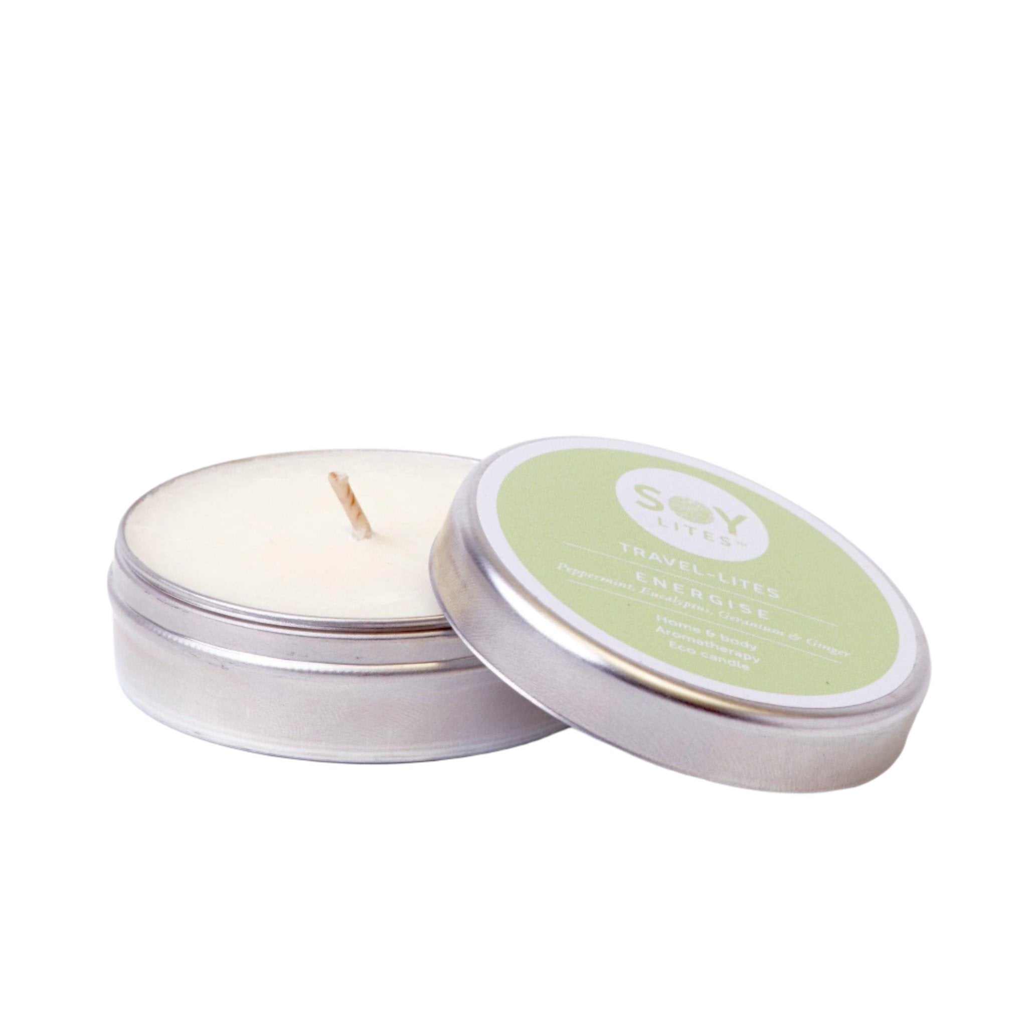 Energise Travel-Lite with Spearmint, Peppermint, Geranium & Ginger
