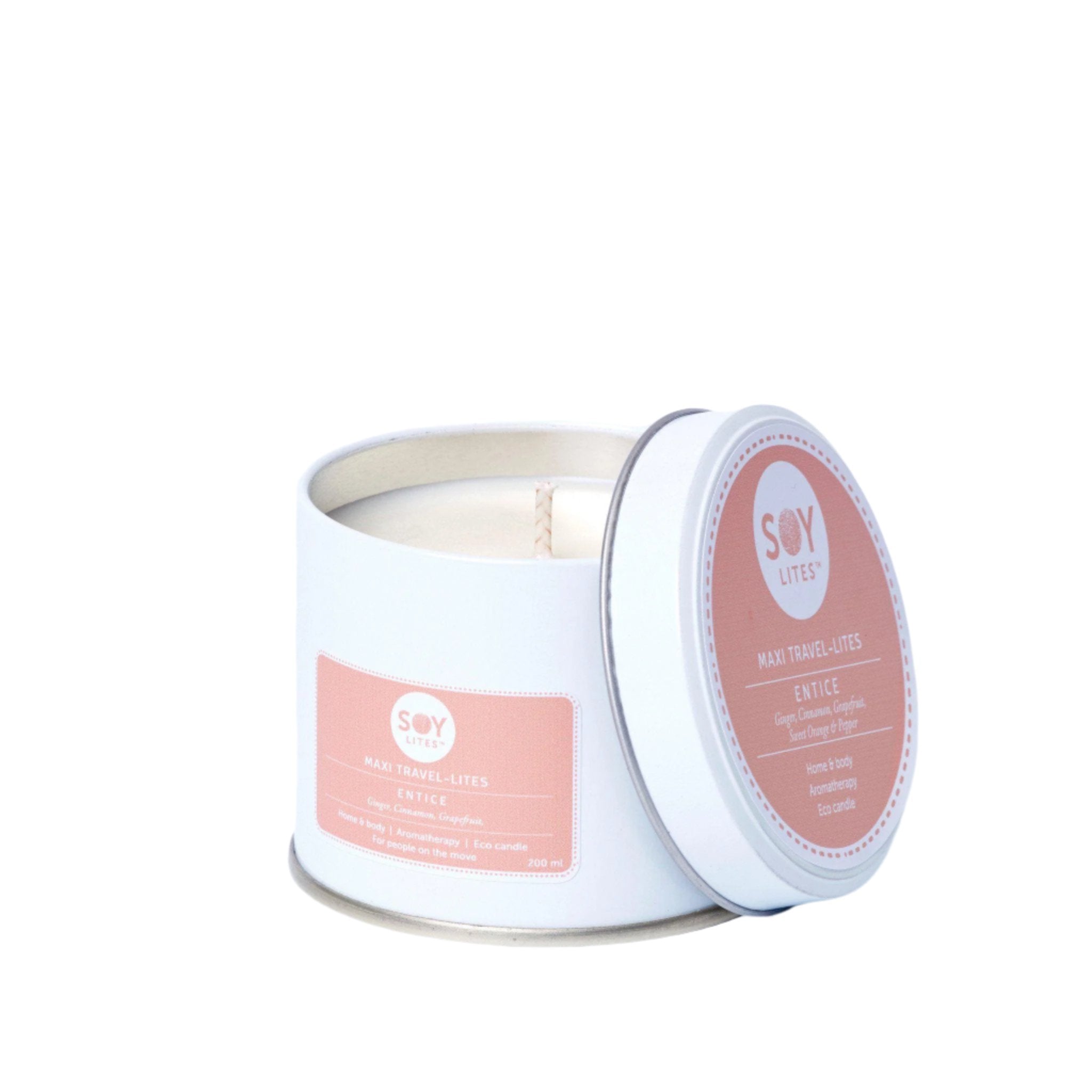 Entice Maxi-Lite with Ginger, Cinnamon, Grapefruit, Sweet Orange and Pepper