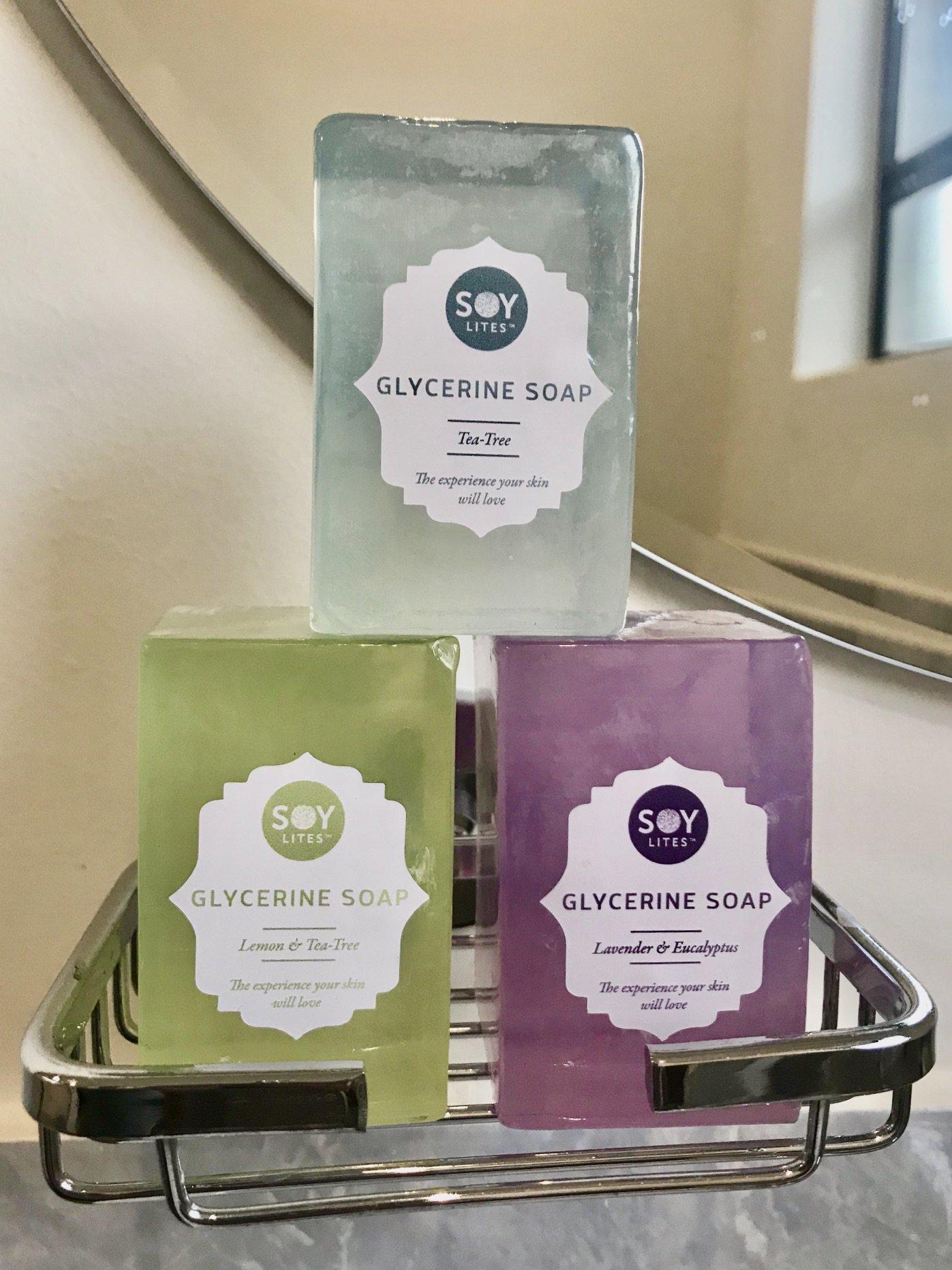 Glycerine Soap Bars 150g x 3 Variants