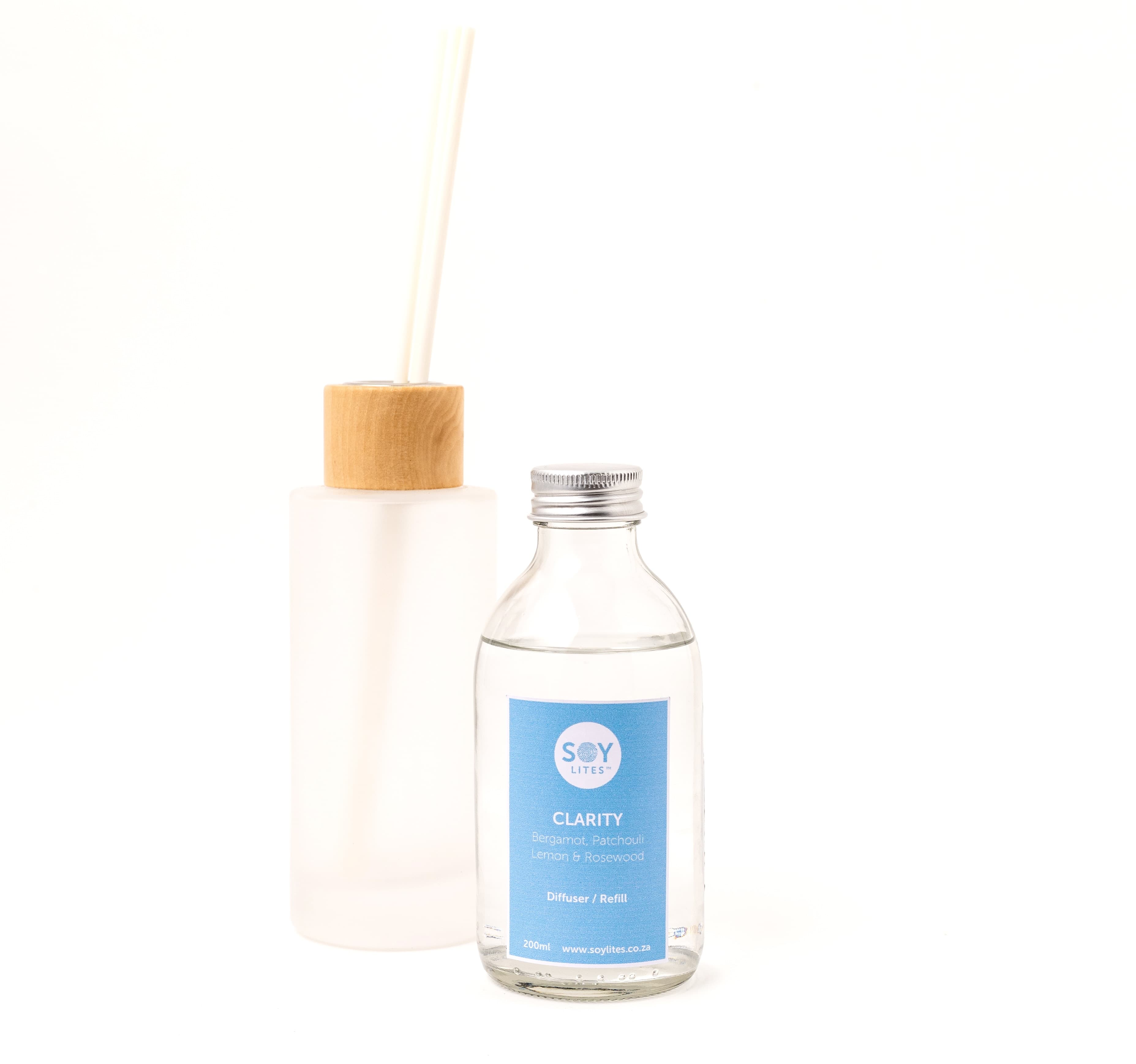 SoyLites Diffusers Clarity Frosted Diffuser 200ml