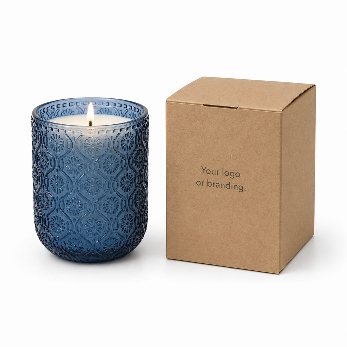 SoyLites Soy Candle Cobalt Blue Custom Soy Candle — 240 ml