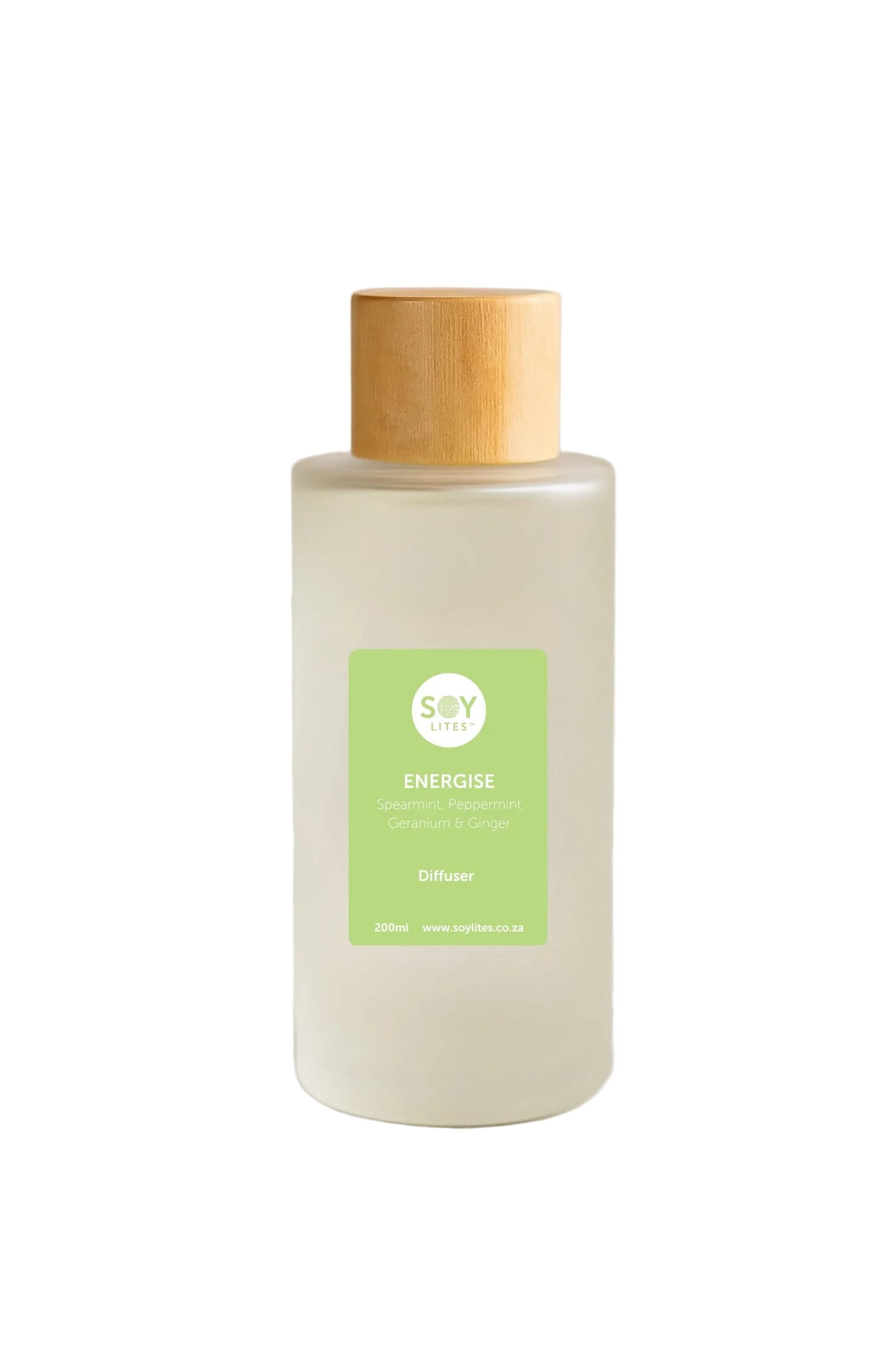SoyLites Diffusers Energise Frosted Diffuser 200ml