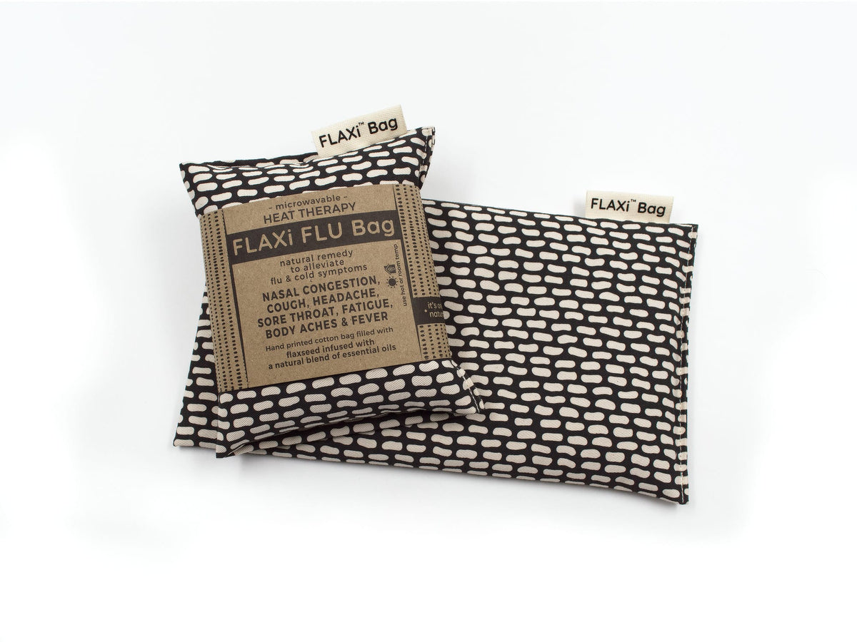 SoyLites Heat Packs Flaxi Flu Bag Charcoal