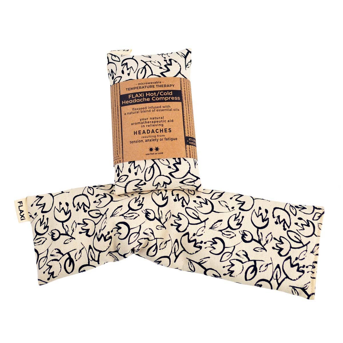 SoyLites Flaxi Hot / Cold Headache Compress Buttercup