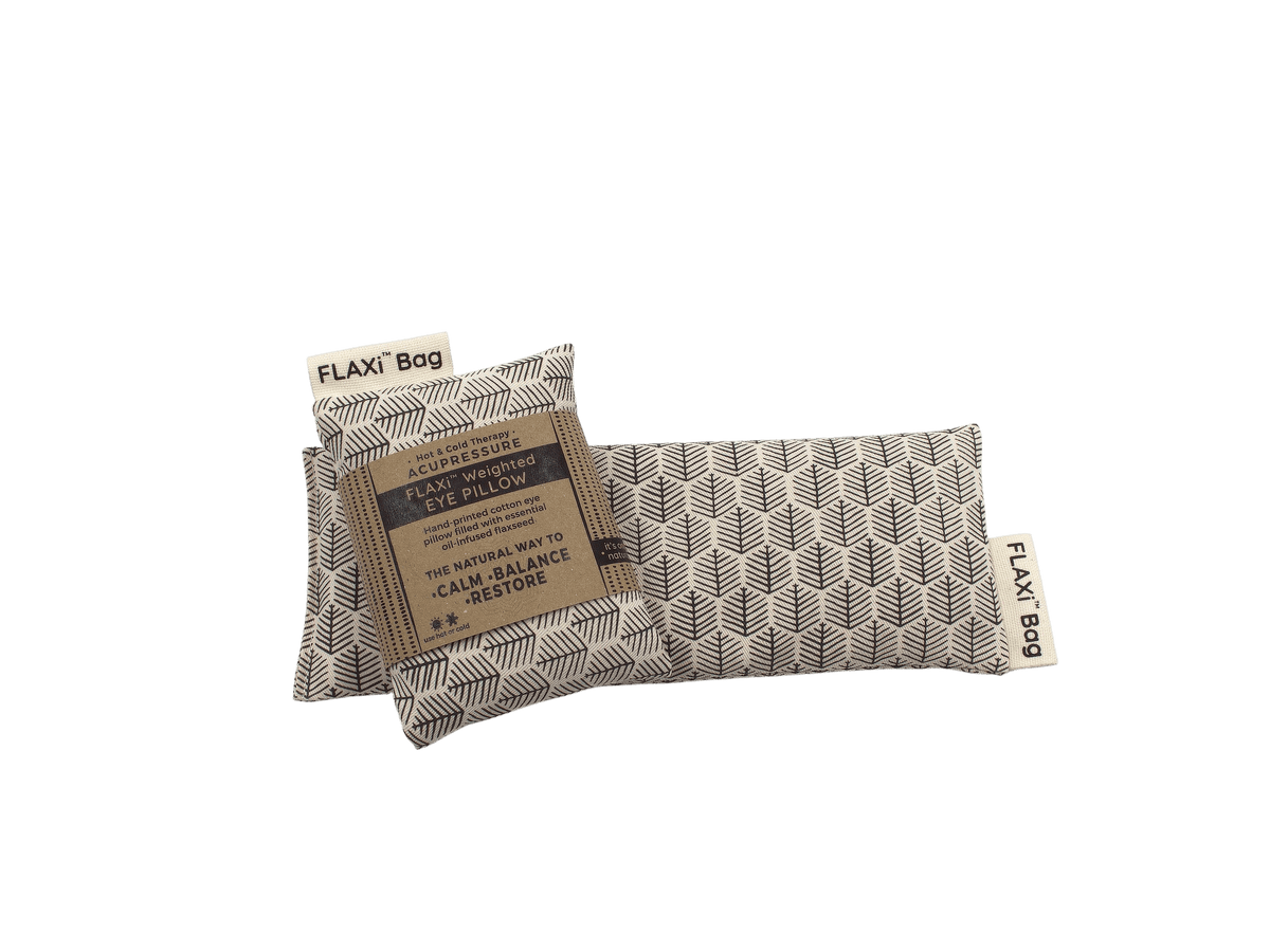 SoyLites Heat Packs Flaxi Weighted Eye Pillow Charcoal