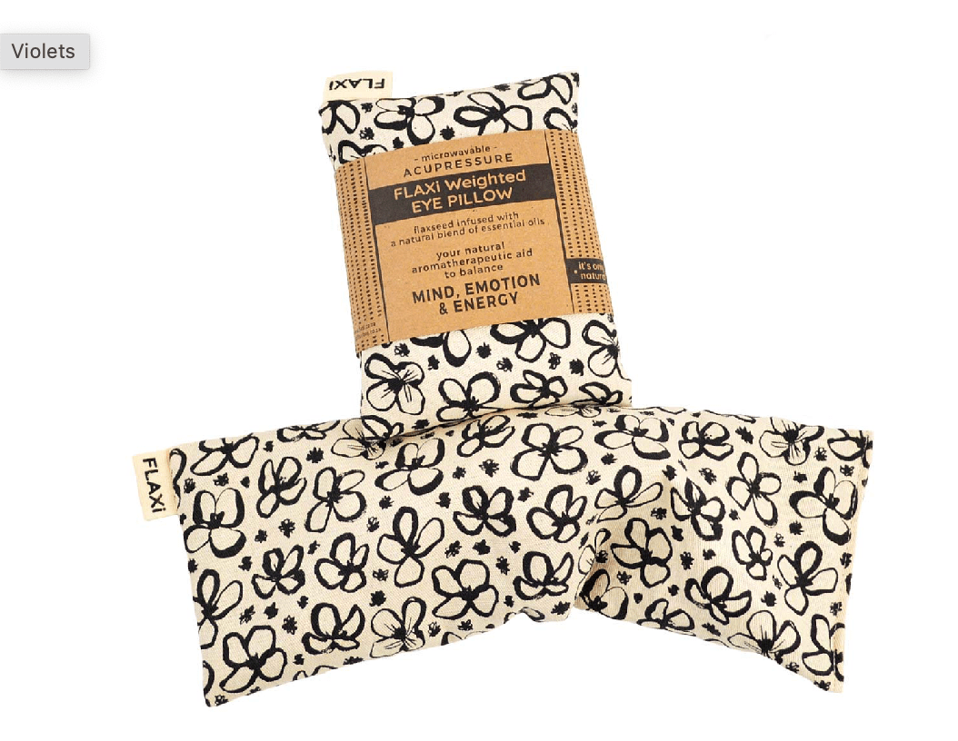 SoyLites Flaxi Weighted Eye Pillow Violet