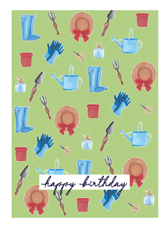 SoyLites Happy Birthday Gardening