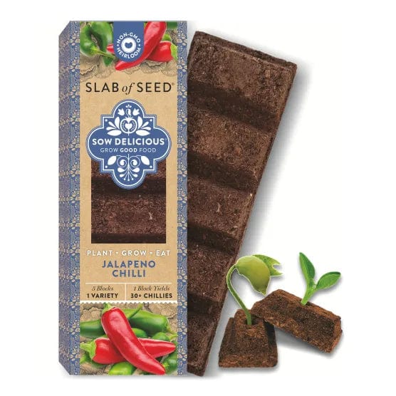 SoyLites Jalapeno Chilli Slab of Seeds