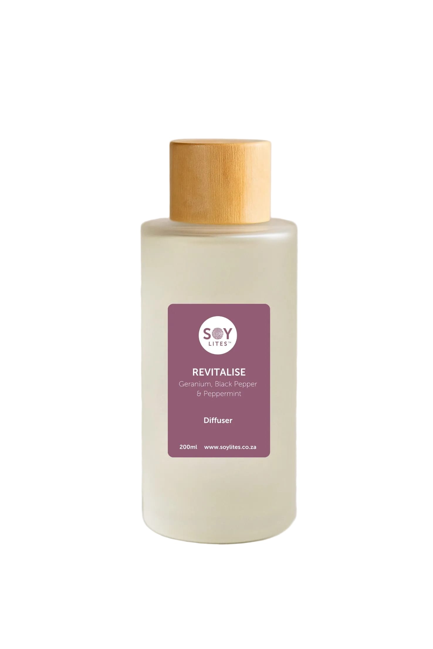 SoyLites Diffusers Revitalise Frosted Diffuser 200ml