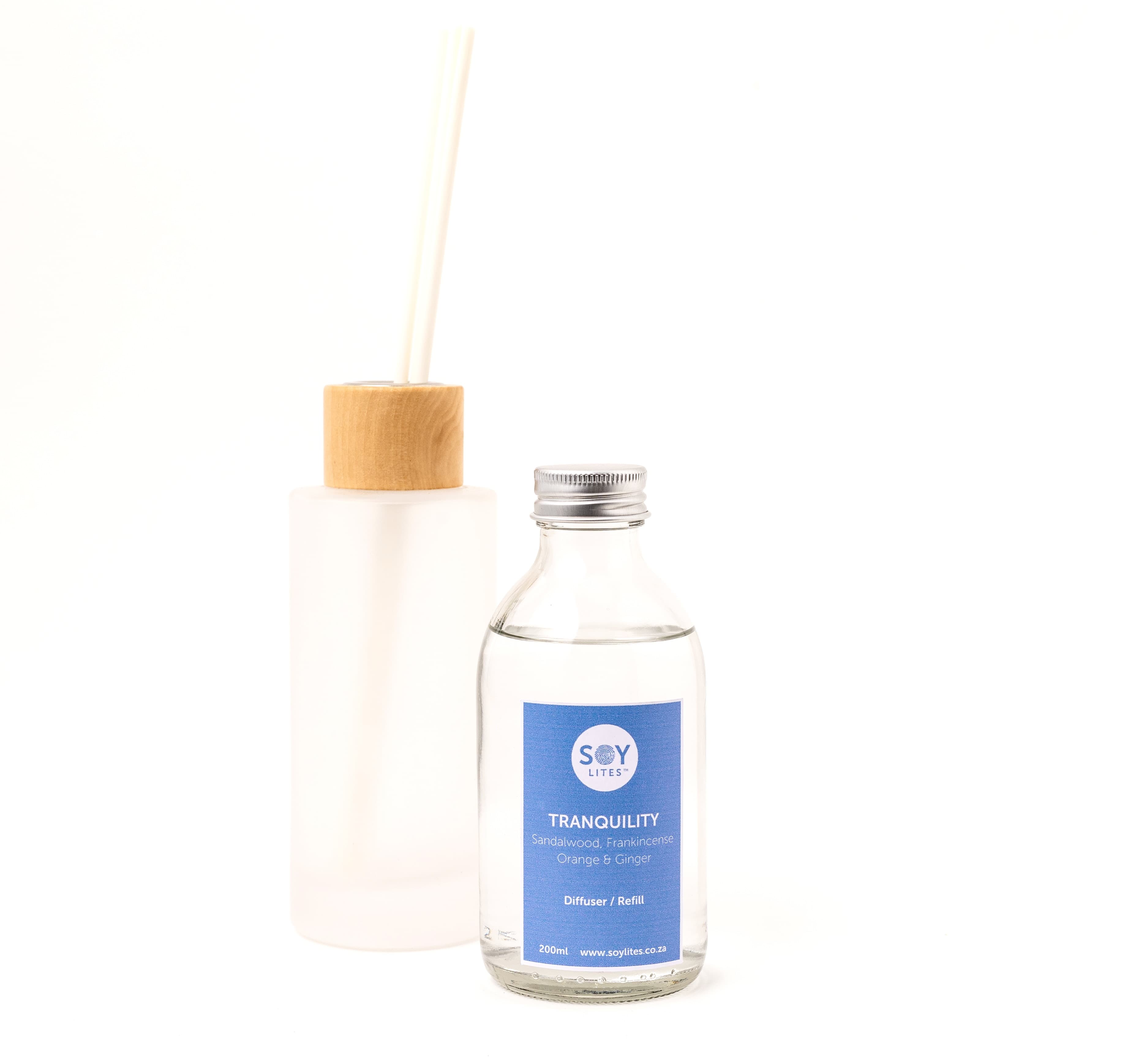 SoyLites Diffusers Tranquility Frosted Diffuser 200ml