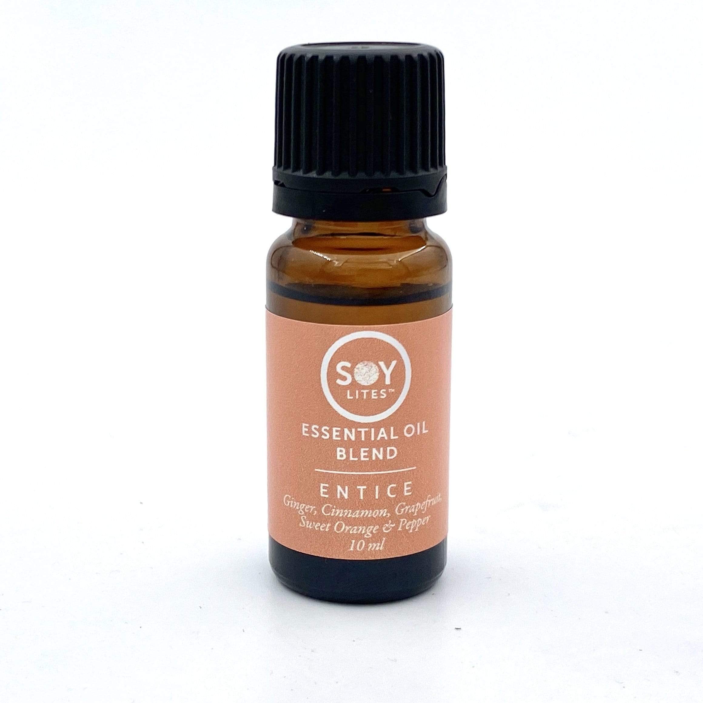 SoyLites 10ml Aromatherapy 10ml Entice: Cinnamon, Orange, Grapefruit, Ginger