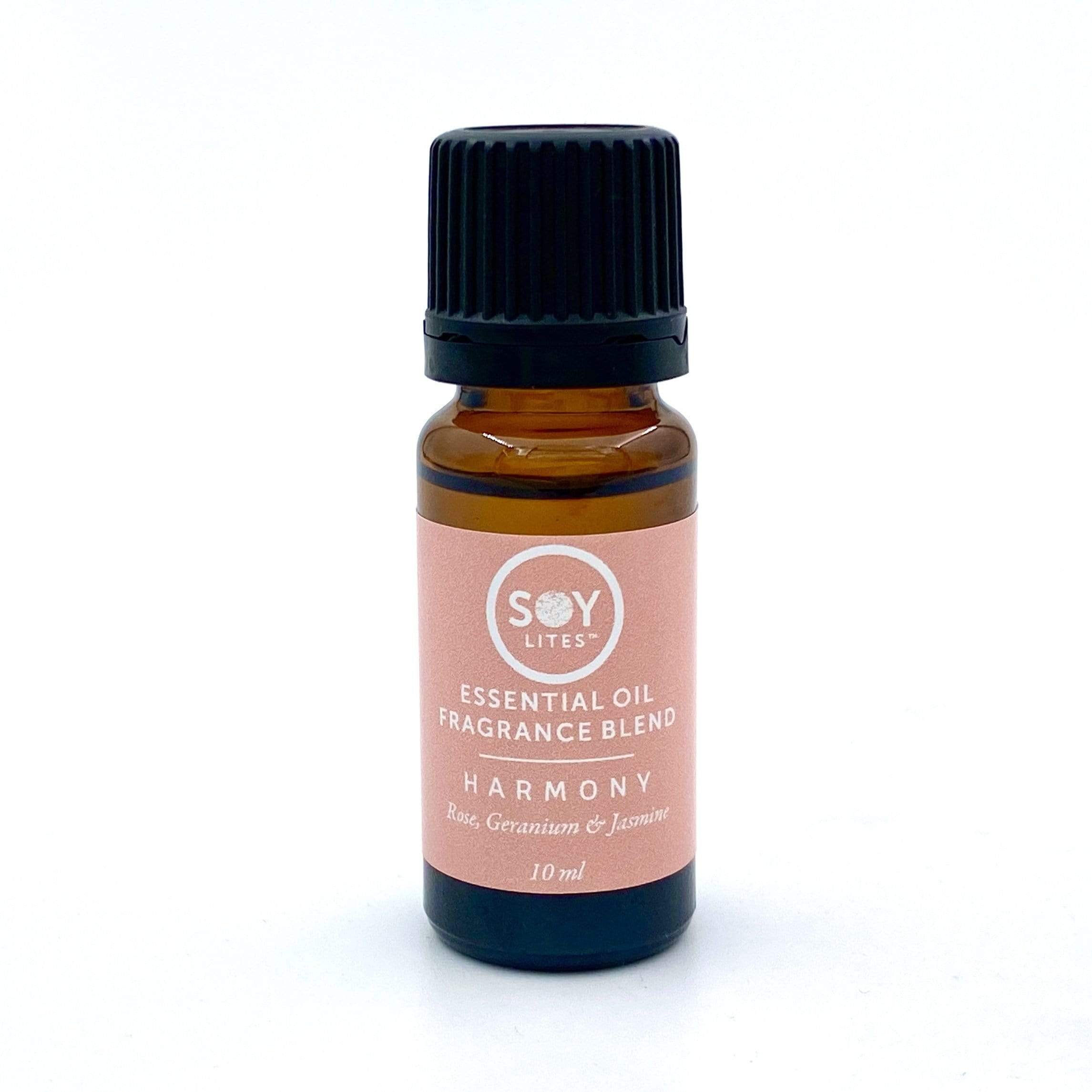 SoyLites 10ml Aromatherapy 10ml Harmony Blend: Rose, Geranium, Jasmine