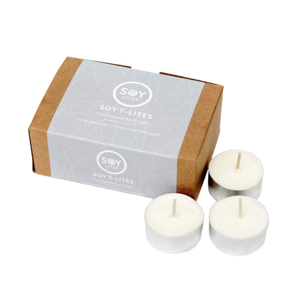 12 x Pack Unscented T-Lites