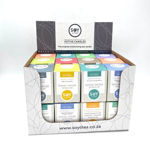 SoyLites Votives 24 x Votives Merchandiser