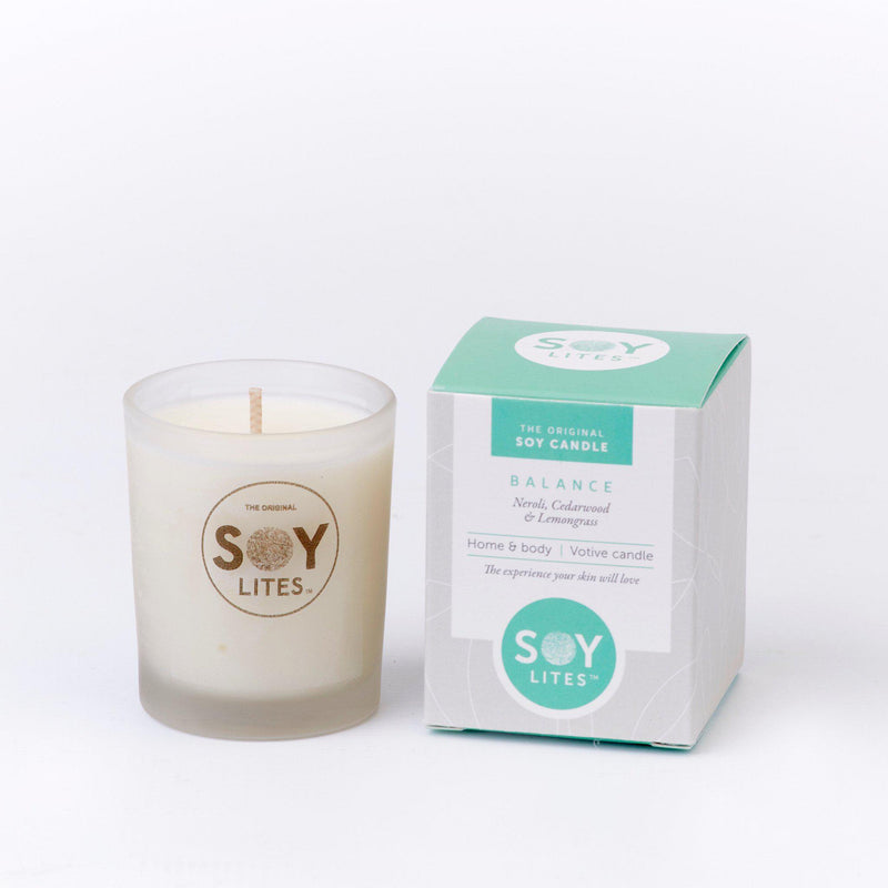 Balance Votive Candle with Neroli, Cedarwood & Lemongrass