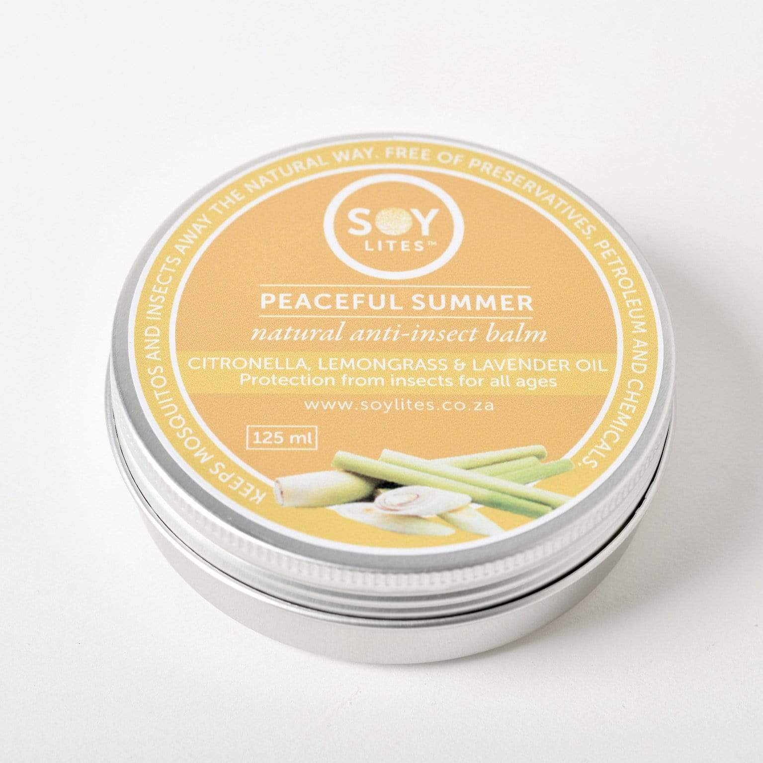 SoyLites Body Balms Peaceful Summer: Insect Repellant Balm 120ml