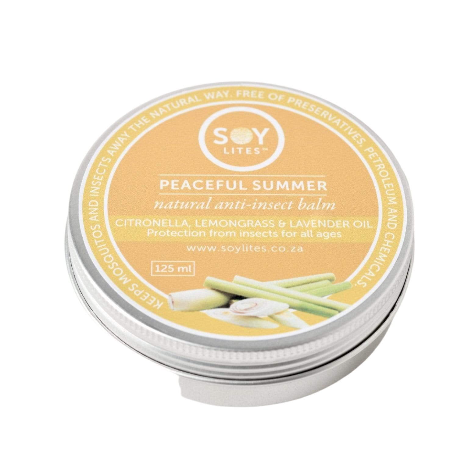 SoyLites Body Balms Peaceful Summer: Insect Repellant Balm 120ml