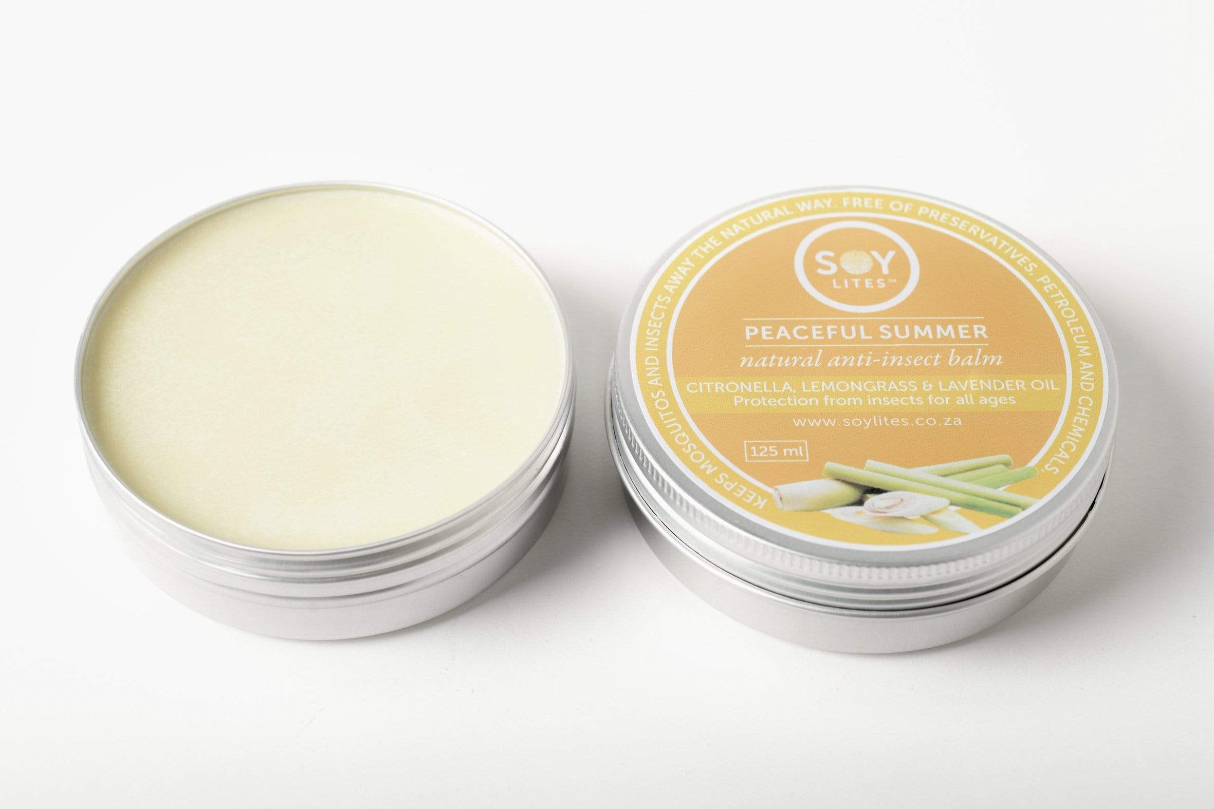 SoyLites Body Balms Peaceful Summer: Insect Repellant Balm 120ml