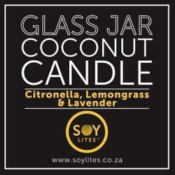 Coconut Candle with Citronella, Lemongrass & Lavender 200ml