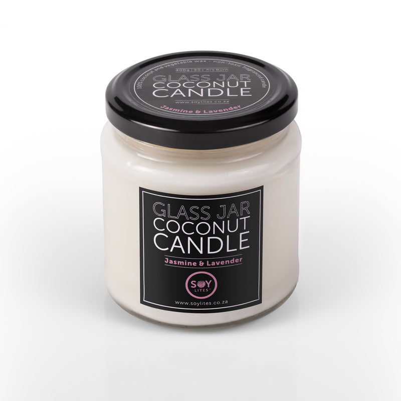 Coconut Candle with Jasmine & Lavender 200ml