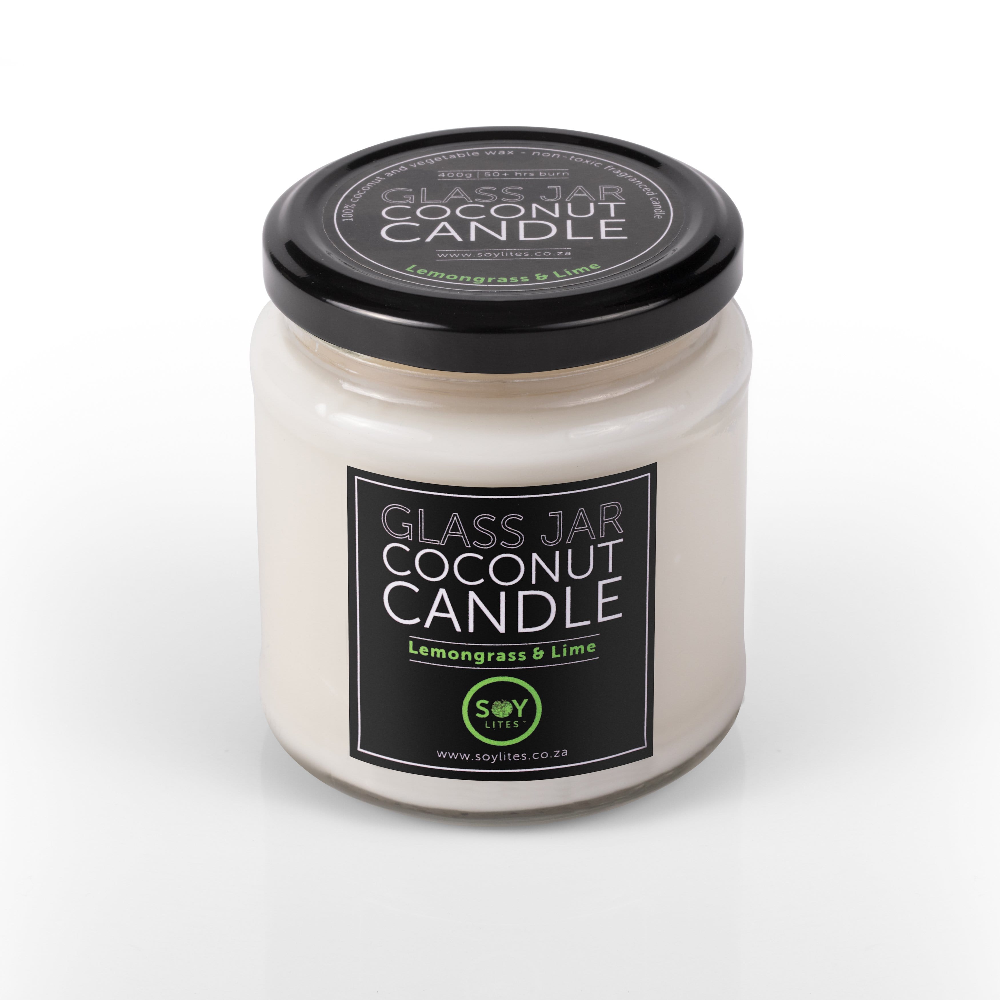 SoyLites Coconut Candle Coconut Candle with Lemongrass & Lime 200ml