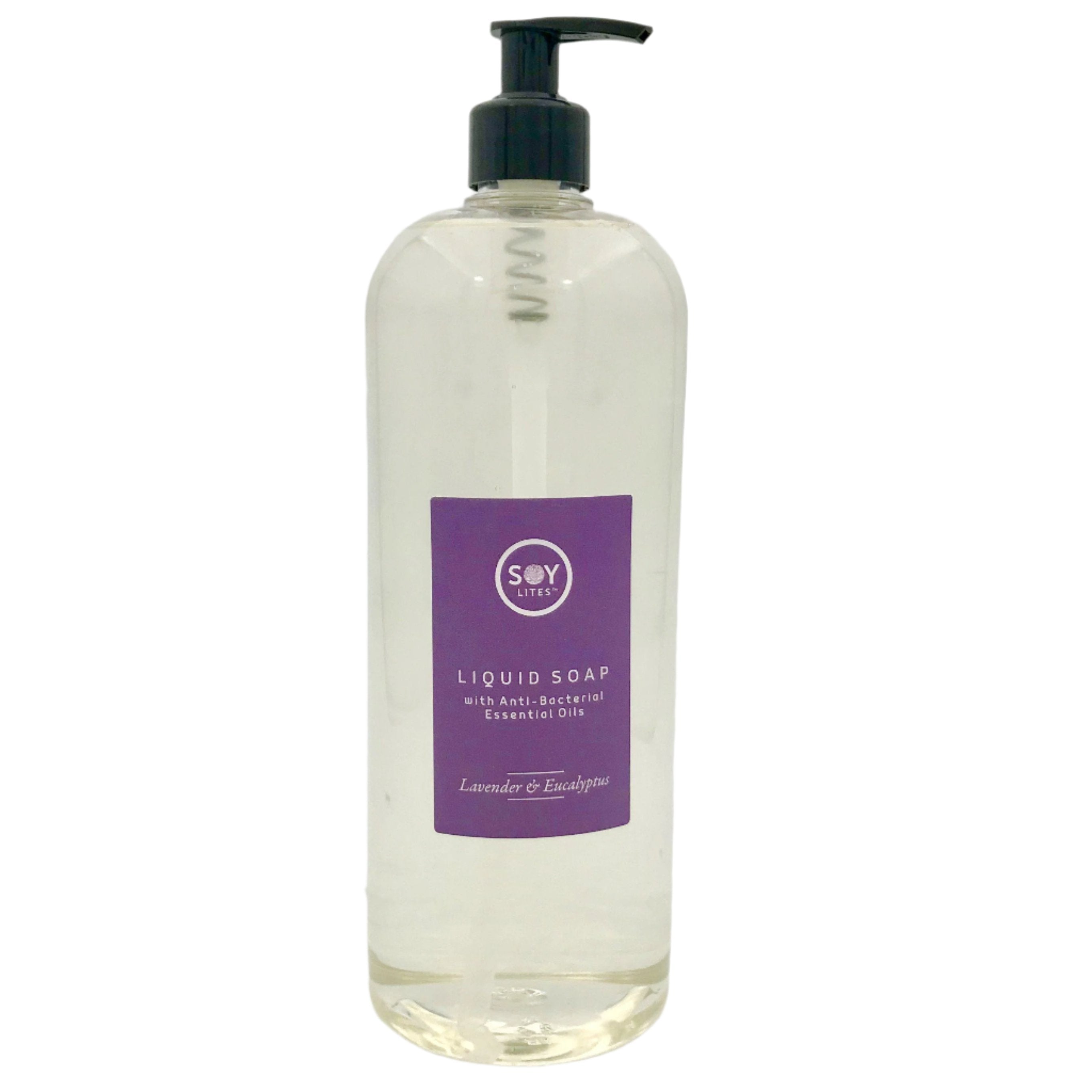 Liquid Soap Anti-Bacterial 1L Lavender & Eucalyptus