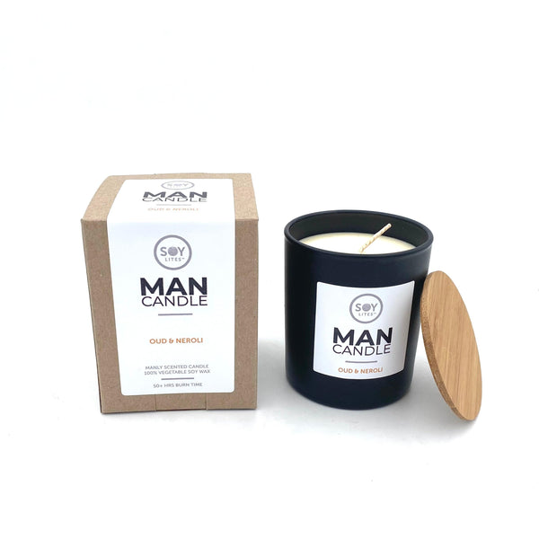 SoyLites Man Candle Man Candle - Oud and Neroli