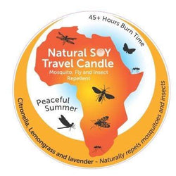 Peaceful Summer African Maxi-Lite - Insect Repellent Candle