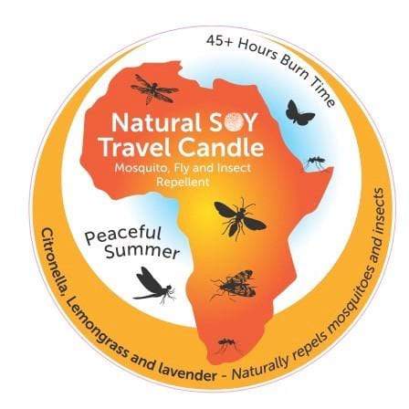 Peaceful Summer African Maxi-Lite - Insect Repellent Candle