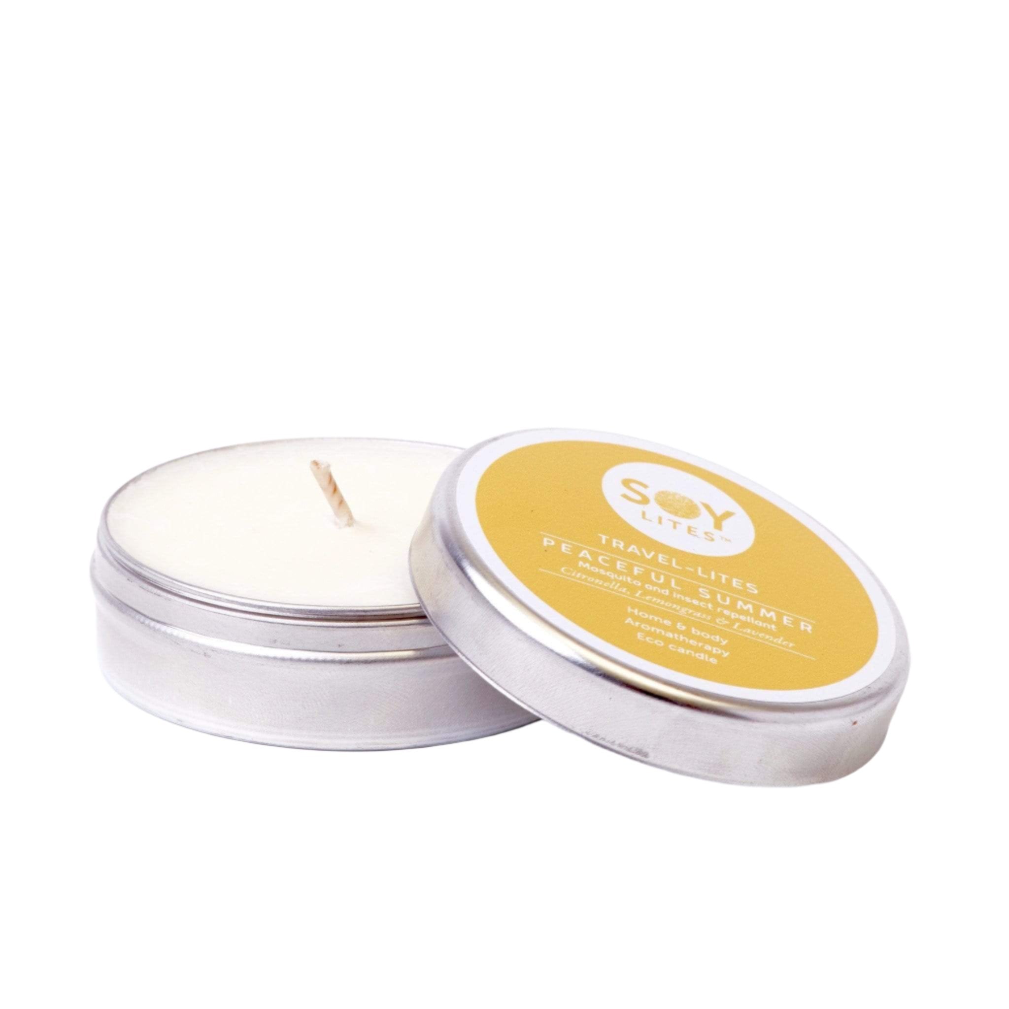 Peaceful Summer Travel-Lite with Citronella, Lemongrass & Lavender