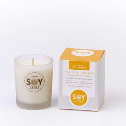 Peaceful Summer Votive with Citronella, Lemongrass & Lavender